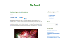 Desktop Screenshot of blog.toprural.fr