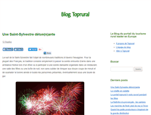 Tablet Screenshot of blog.toprural.fr